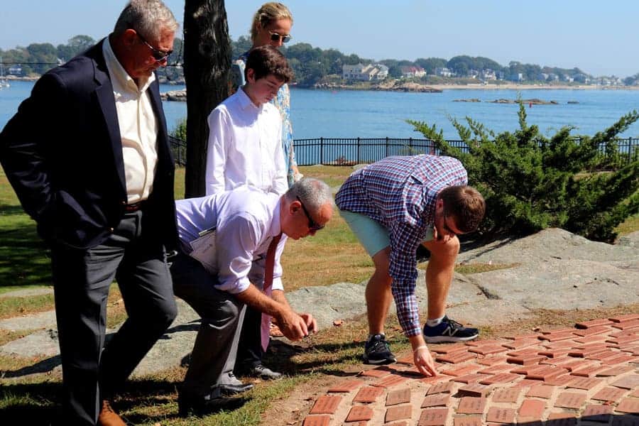 Legacy Stone Path at the Connecticut Hospice