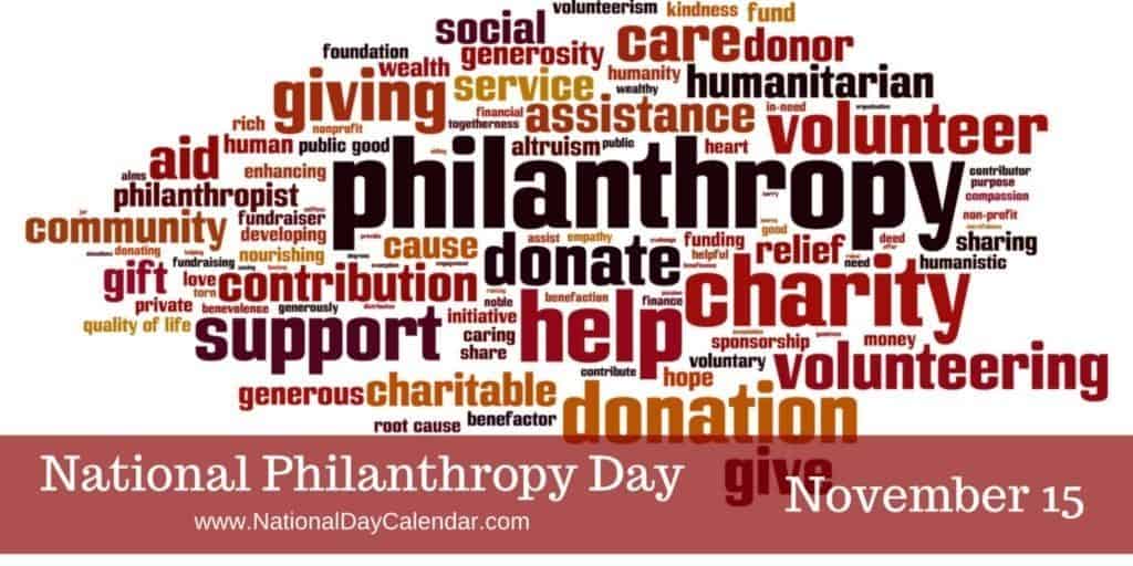 National Philanthropy Day