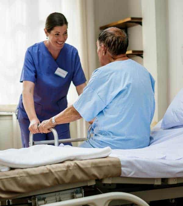 Respite Care patient at The Connecticut Hospice Inpatient Hospital