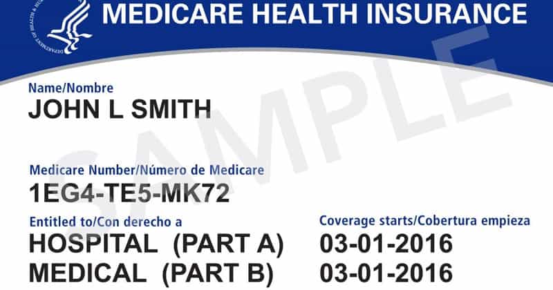 Medicare Health Insurance Card