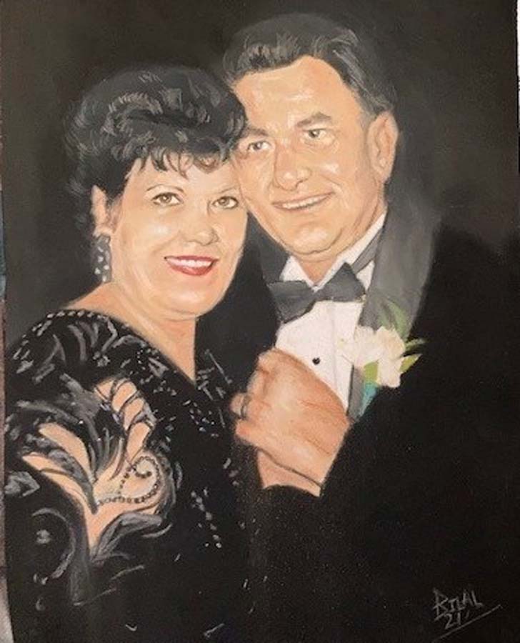 Portrait of Connecticut Hospice Patient and Spouse