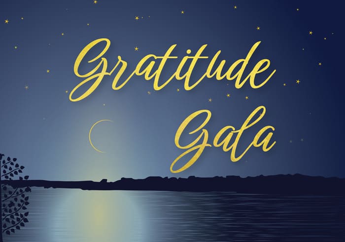 moon over Long Island Sound Illustyration Connecticut Hospice Gratitude Gala Featured Image