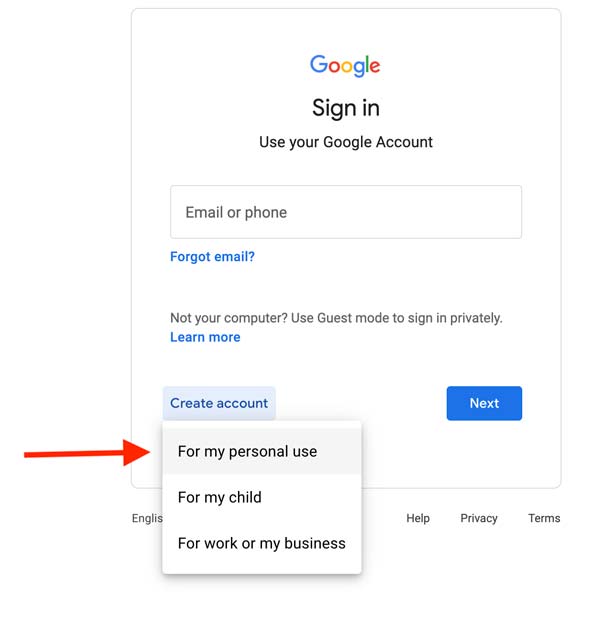 Leaving a Google Review: Step 2